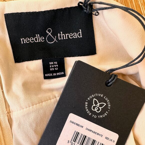 Needle & Thread Shimmer Primrose Gown, Size US12 - Picture 4 of 7